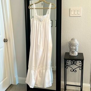 J.Crew ATHENA Poplin Cotton Maxi Dress, EUC